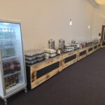 Estación de café, bebidas y refrescos en la 58ª Reunión FOKUS 2026 en Hannover