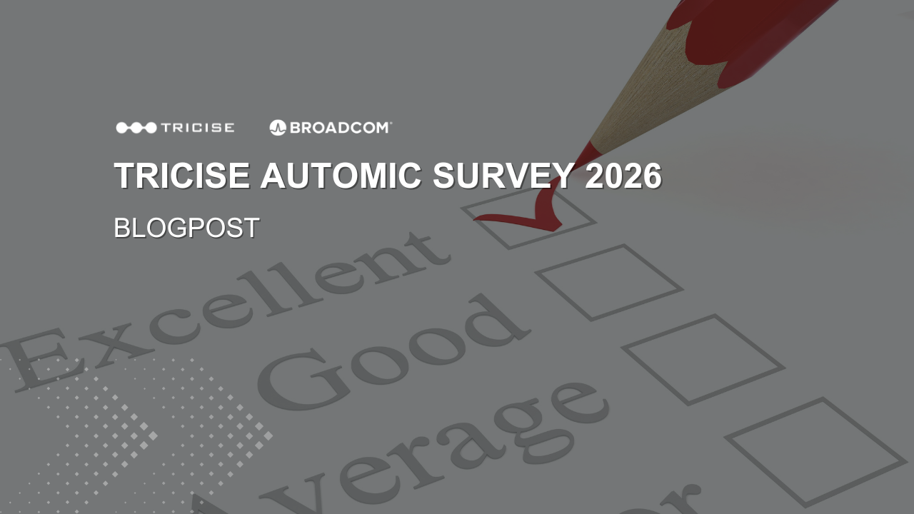 Automic Survey 2026 by Tricise – the seven survey sections